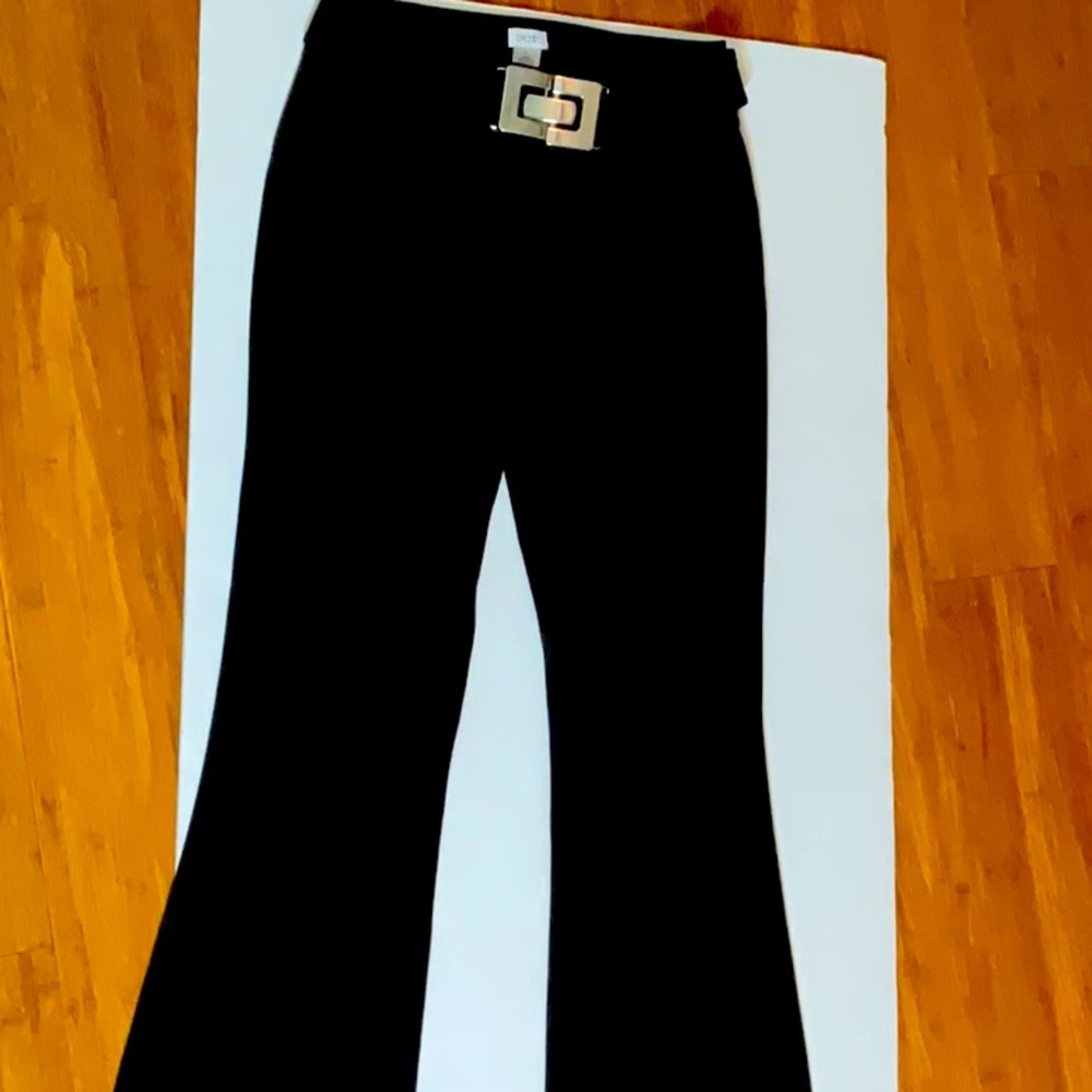 Cache Self Belt Straight Leg Boot Cut. Size 4 - image 1